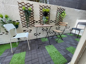 Shinjuku Station 4 min by tram Higashi Nakano Station 6 min Okubo Station 10 min walk 2DK with terrace Accommodation for 4 people